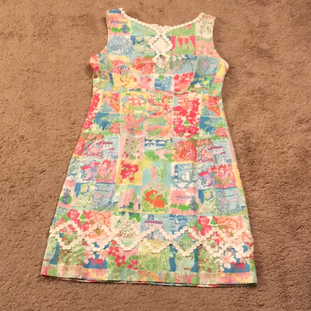 👗ADELSON SHIFT Lillys State of Mind Patch Size 2